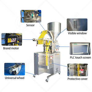 OCEAN <b>Mini</b> Plastic Sachet Automatic Granule Fill Macaroni Automatic <b>Pouch</b> Pasta Package Machine - Product Image 2