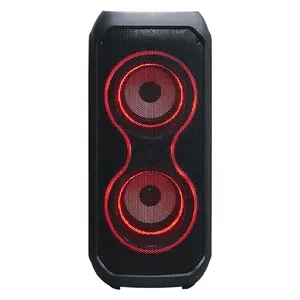 Mini altavoces inalámbricos portátiles de alta calidad altavoces de fiesta de graves profundos Bluetooth partybox boombox para ventas calientes