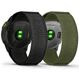 <span class=keywords><strong>Correa</strong></span> de gancho de nailon para <span class=keywords><strong>Garmin</strong></span> Forerunner 965 955 Solar 945 LTE 935 banda trenzada para <span class=keywords><strong>Garmin</strong></span> Instinct 2X S70 S62 22mm 26mm cinturón - Product Image 2