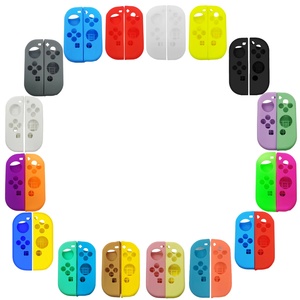 1 Par de Fundas Protectoras Ergonómicas con Agarre Elevado para Nintendo Switch y Control OLED con <span class=keywords><strong>4</strong></span> Grips para Palancas de Mando - Product Image 1