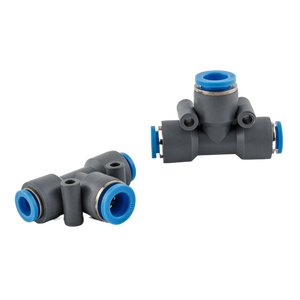 Conectores rápidos de ajuste de empuje de aire neumático de alta calidad, conector de liberación rápida de ajuste neumático, accesorio de manguera de aire de empuje de PU - Product Image 2