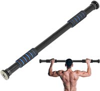 Barre de traction horizontale portable et réglable de 70 à 160 cm pour la maison, antidérapante, pour cadre de porte intérieur, équipement de sport pour l'entraînement