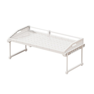 Clothing Organizer Pull Out Shelves Extendable Cabinet Tiered Rack Drawer Style <b>Storage</b> Unit For <b>Clothes</b> And Trousers Multi - Product Image 2