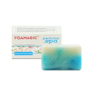 FOAMAGIC Natural and Organic Handmade Blue Dream Plant Perfume Soap