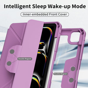 Kenke 2025 nuovo Origami di alta qualità tramonto viola Slot <span class=keywords><strong>per</strong></span> <span class=keywords><strong>penna</strong></span> destra Auto Sleep Wake <span class=keywords><strong>iPad</strong></span> custodia con fibbia <span class=keywords><strong>per</strong></span> <span class=keywords><strong>iPad</strong></span> 7 13 pollici - Product Image 5