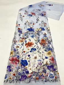 Vestido de Moda para Mujer con Bordado Estampado + Cuentas + Lentejuelas, Tela de Moda con Encaje - Product Image 3