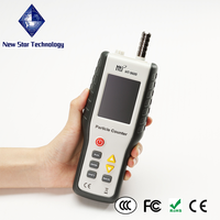 HT-9600 HTI/XINTEST Détecteur de qualité de l'air haute précision, compteur de particules PM2.5/PM10, analyseur portable à batterie au lithium