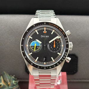 <span class=keywords><strong>Reloj</strong></span> Mecánico para <span class=keywords><strong>Hombre</strong></span> OMEGAT de Diseño Moderno, Acero Inoxidable, Cristal de Zafiro, Lujoso, Impermeable, Cronógrafo Clásico - Product Image 1