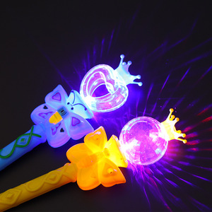 Children's Glowing Magic Wands Small Size LED <b>Flash</b> <b>Light</b> Birthday Party Novelties For Kids 4-6 Years Old - Product Image 1
