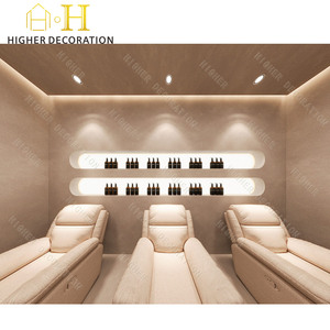 Table et chaises <span class=keywords><strong>de</strong></span> salon <span class=keywords><strong>de</strong></span> manucure moderne Équipement <span class=keywords><strong>de</strong></span> salon <span class=keywords><strong>de</strong></span> beauté Bureau <span class=keywords><strong>de</strong></span> coiffeur avec miroir - Product Image 5