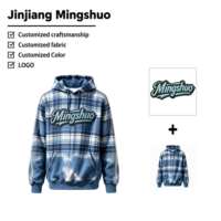 Sweat à capuche personnalisé avec broderie 3D, motif imprimé par sublimation, design sur mesure, sport printanier, imperméable et respirant