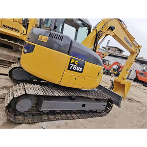 Factory Used KOMATSU Mini Hydraulic Excavator PC78US PC78UU PC78MR PC78US-8 Crawler Excavator 7ton <b>Micro</b> Escavator <b>Machine</b> - Product Image 3