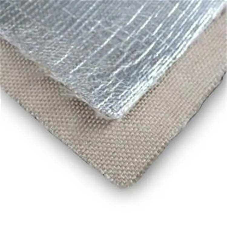 Radiant Heat Reflective Aluminum Foil Coated Fiberglass Fabric