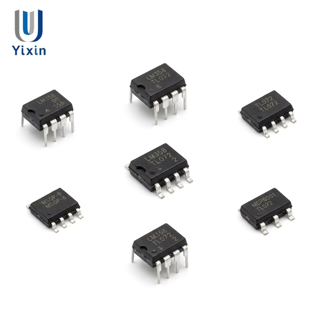 Original Operational Amplifier IC LM358 NE5532 TL072 OPA2134 AD8605 Low Noise Precision Op Amp Chip DIP-8 SOIC-8 SOT23-5
