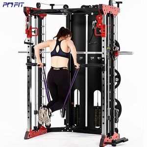 Estación de Cable de polea de Metal comercial, máquina de gimnasio Smith, <span class=keywords><strong>jaula</strong></span> de energía con equipo de entrenamiento de fuerza cruzado de Cable - Product Image 5