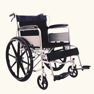 Kursi Roda Lipat Lansia Ekonomis Dapat Disesuaikan Klasik Murah Kaki Lipat Rendah Manual Ringan - Product Image 6
