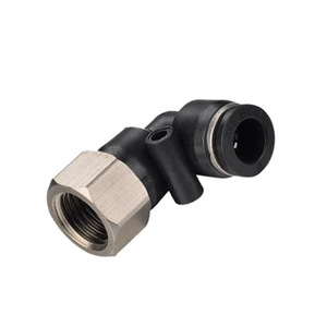 Conector Neumático de Acoplamiento Rápido Desto, Acero Inoxidable, Rosca Interna, Recto, Serie PCF PLF - Product Image 4
