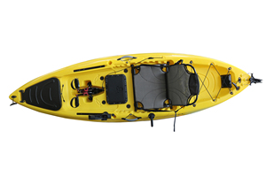 <span class=keywords><strong>Kayak</strong></span> de pêche électrique Vicking 9,3 pieds (4 m) pour 1 personne, avec pédales à ailettes, en plastique HDPE durable et léger, type Sit-On-Top - Product Image 3