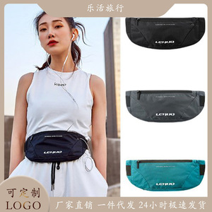 Sac banane de sport UPTOU 32 cm pour course à pied, sacoche de téléphone, ceinture de fitness extérieure légère en polyester pour hommes et femmes, équipement de jogging - Product Image 4