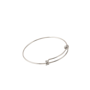 Bracelet en acier inoxydable, boucle élastique réglable, bijoux unisexes, bracelets à la mode - Product Image 5