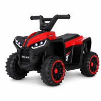 Voiture électrique tout-terrain pour enfants de haute qualité avec fonction anti-retournement, quatre roues motrices, batterie 6V, musique et lumières