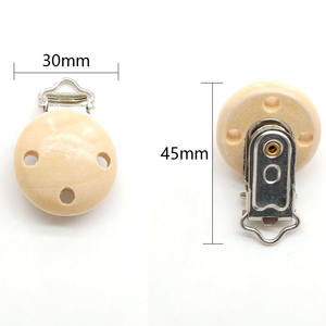 Clip de madera para <span class=keywords><strong>chupete</strong></span> de bebé, al mejor <span class=keywords><strong>precio</strong></span>, venta al por mayor - Product Image 3