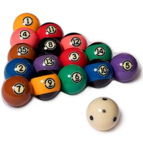 Bille en résine phénolique <span class=keywords><strong>de</strong></span> qualité professionnelle <span class=keywords><strong>Aramith</strong></span> 57,2 mm pour les tournois <span class=keywords><strong>de</strong></span> <span class=keywords><strong>billard</strong></span> et <span class=keywords><strong>de</strong></span> snooker - Product Image 2