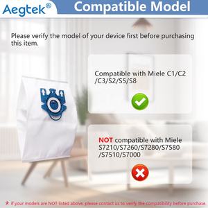 Classic <span class=keywords><strong>C1</strong></span> Complete C2 C3 S2000 S5000 S8000 Series GN Bolsa de polvo para piezas de repuesto de aspiradora <span class=keywords><strong>Miele</strong></span> - Product Image 2