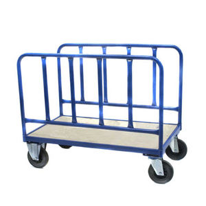 Cargaison d'entrepôt manipulant le chariot en acier enduit de poudre à cloison sèche de feuille de chariot - Product Image 4