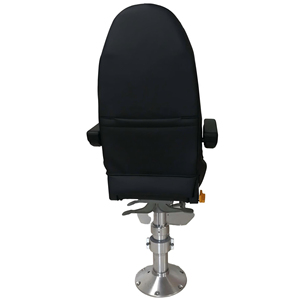 Sièges de bateau TR-002-AL chaise de capitaine rotative à <span class=keywords><strong>360</strong></span> degrés pour utilisation de pilote de yacht de navire de ferry - Product Image 4