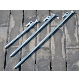 Estacas de Acero Inoxidable de Alta Resistencia para Tiendas de Campaña, Diámetro 40cm, Longitud para Exteriores, No Deformables, Venta al por Mayor - Product Image 3