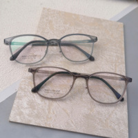 Gafas Ligeras U2909 para Estudiantes, Lentes Planas Anti Luz Azul, Estilo Coreano, Lentes Lisas