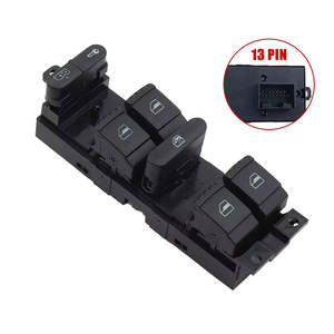 Interrupteur de lève-vitre électrique en ABS 7M3959857D pour Volkswagen Sharan 2004-2010, état neuf - Product Image 3