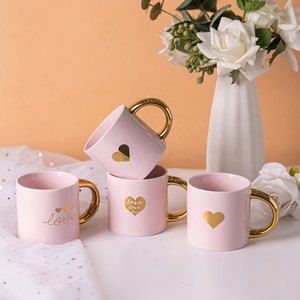 Tùy chỉnh Mr và Mrs gốm cốc cà phê đặt Valentine Quà Tặng số lượng lớn bán buôn khuyến mại vài tách trà - Product Image 3