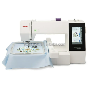 Máquina de Bordar Computarizada Independiente Janome <span class=keywords><strong>Memory</strong></span> <span class=keywords><strong>Craft</strong></span> <span class=keywords><strong>500E</strong></span>, la Más Grande para el Hogar, Tamaño Máximo de Bordado de 200 x 280 mm - Product Image 3