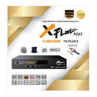 Décodeur haute définition XFLAT PLUS TG-PLUS9, récepteur TV numérique DVB-T2+S2 COMBO, récepteur satellite, décodeur de télévision numérique
