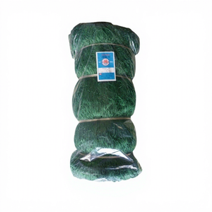 Vente en gros de haute résistance à prix réduit personnalisé vert simple noeud double noeuds double lisière filets de pêche - Product Image 1