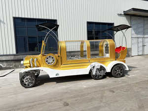Nouvelle carrosse funéraire électrique / Carrosse funéraire Cendrillon / Carrosse de transport spécial - Product Image 4