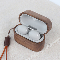 Étui en bois pour écouteurs sans fil, étui pour écouteurs Bluetooth SONY 1000XM6