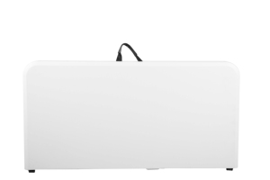 Mesa plegable de plástico cuadrada de 88cm para eventos Fuerte y útil Hotel plegable cuadrado plegable en media Mesa - Product Image 5