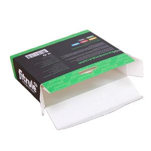 Tái Chế thiết kế mới các tông hooksblack hộp giấy đen bao bì hộp Màu ánh <span class=keywords><strong>s</strong></span>áng màu xanh lá cây bao bì hộp - Product Image 4