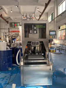Semi-Automatic / Automatic Aseptic Bag In Box Filling Machine Filler / Bib Filling Machine Filler For Wine Juice Oil