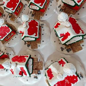 WeiVista Boîte à musique lumineuse en résine, thème Chant <span class=keywords><strong>de</strong></span> Noël, sculpture d'église peinte à la main, fabricant, décoration <span class=keywords><strong>de</strong></span> table personnalisée - Product Image 5