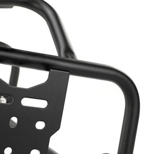 Waximoto Fit pour Moto Guzzi V <span class=keywords><strong>85</strong></span> <span class=keywords><strong>TT</strong></span> <span class=keywords><strong>Travel</strong></span> 2019-2023 Aftermarket Steel Side Saddlebag Bagages Cargo Case Rack Holder Bracket Bracket - Product Image 5