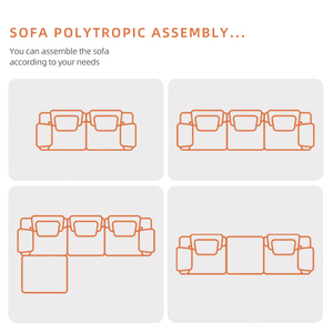 L a forma di moderno sottovuoto compressi divani modulari soggiorno tessuto compressione divani di lusso confortevoli salotto compressi divani - Product Image 5