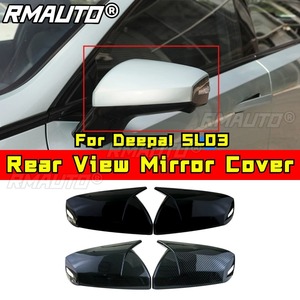 ฝาครอบกระจกมองข้างรถยนต์ ป้องกันรอยขีดข่วน ฝาครอบกระจกมองหลัง สำหรับ Deepal SL03 ชุดแต่งรถยนต์ อุปกรณ์ตกแต่งรถยนต์ - Product Image 2