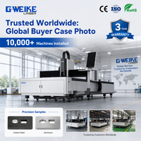 Machine de découpe laser à fibre numérique Yaskawa pour acier inoxydable, 1,5 kW, 2 kW, 3 kW, avec IA automatique, pour table unique