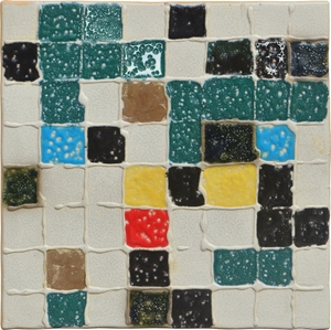 Un ensemble de 18 art peint rubik's <span class=keywords><strong>cube</strong></span> plaque de porcelaine peinture à l'huile décoration <span class=keywords><strong>mur</strong></span> mosaïque brique bureau <span class=keywords><strong>mur</strong></span> porte mosaïque - Product Image 5