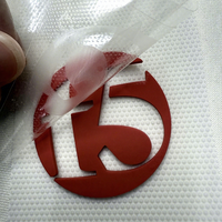 Étiquette en silicone 3D personnalisée, écologique, en relief, transfert thermique, rouleau, logo, moule, étiquette de marque de vêtements, conception d'étiquette de lettre