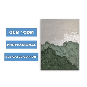 Dày Kết Cấu Cứu Trợ Mới Nhất Nghệ Thuật Trừu Tượng Vải Vải 100% Tinh Khiết Tay Sơn Sơn Dầu Cho Phòng Khách Tường Trang Trí Nội Thất - Product Image 1